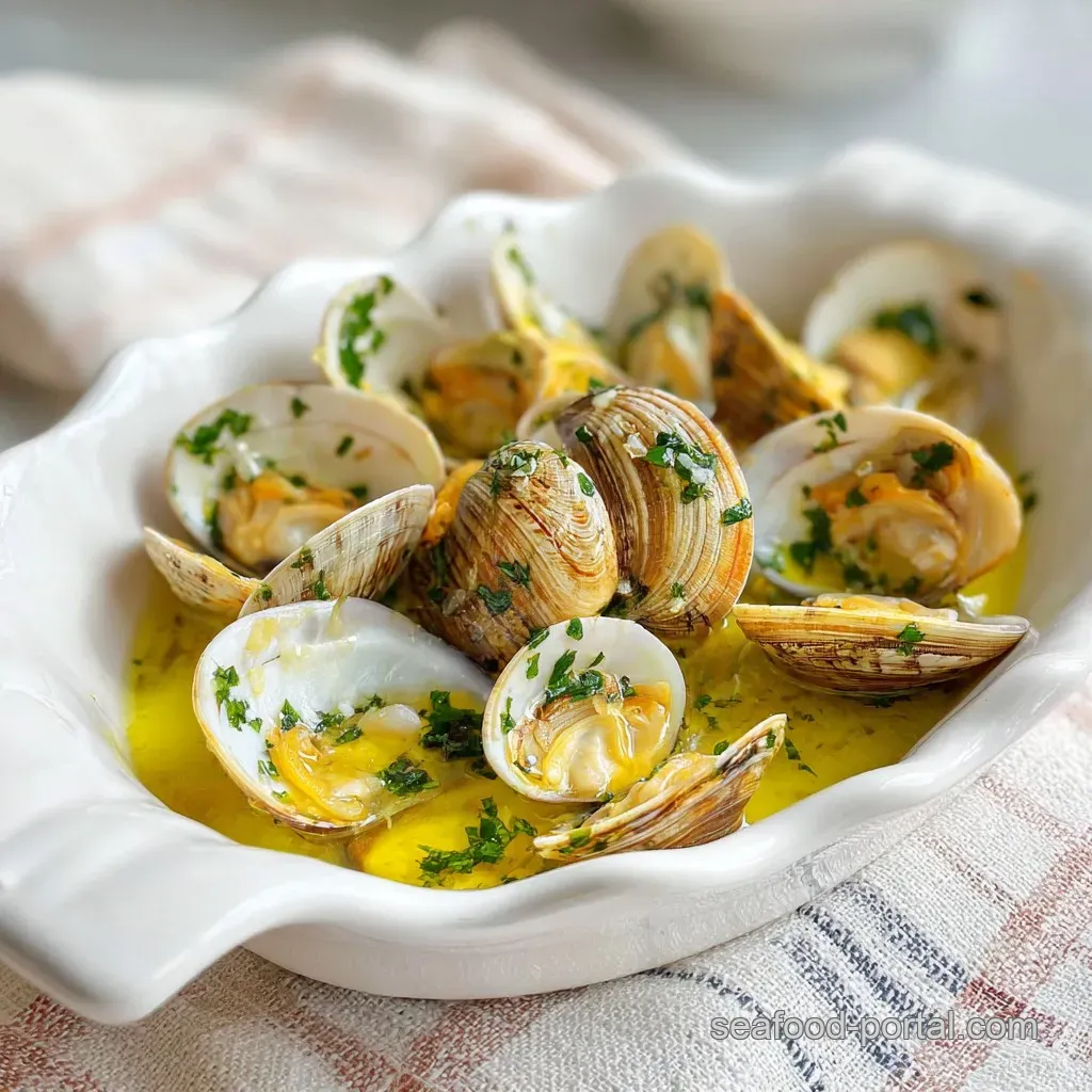 Easy Steamed Clams in Garlic Butter: 25-Minute Recipe